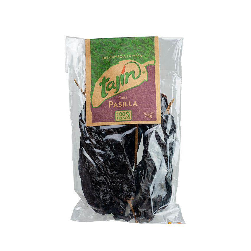 TAJIN Getrocknete Pasilla-Chilis - Chile Pasilla Seco, 75g