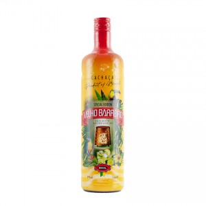 VELHO BARREIRO Silver - Zuckerrohrschnaps - Cachaça SILVER 1L 39% vol