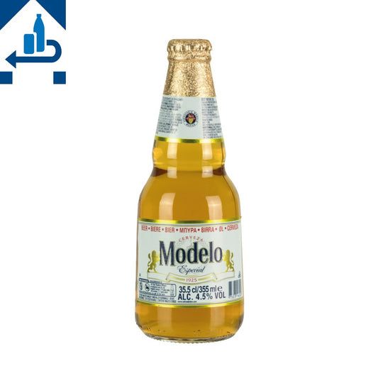 Cerveza MODELO Especial, 4,5% vol. 355ml --DPG--